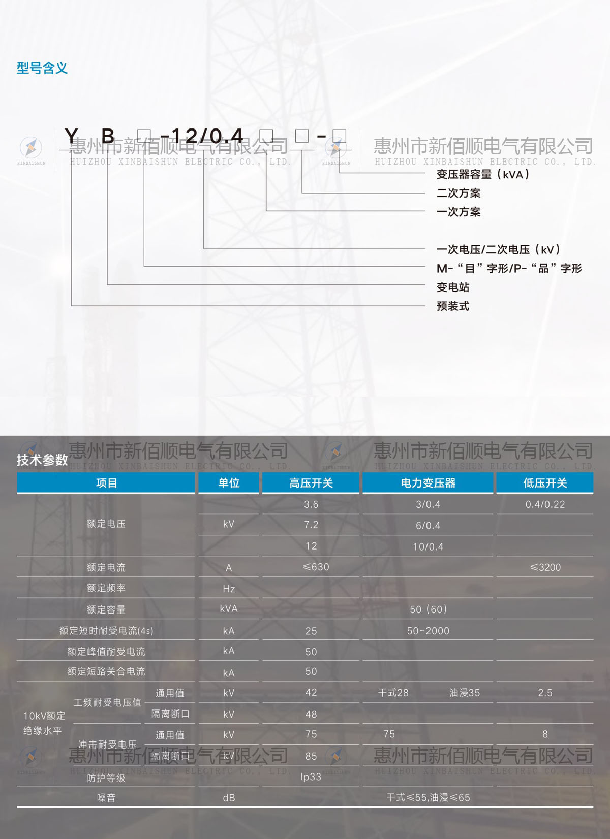 HXGN15-12型交流高压真空环网柜